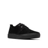 Clarks - Clarkwood Low Black Suede