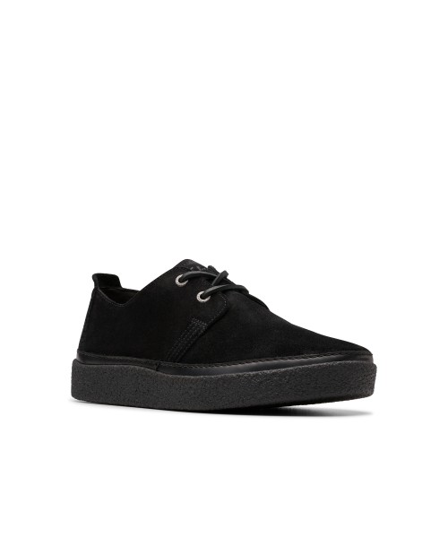 Clarks - Clarkwood Low Black Suede Clarks - Clarkwood Low Black Suede