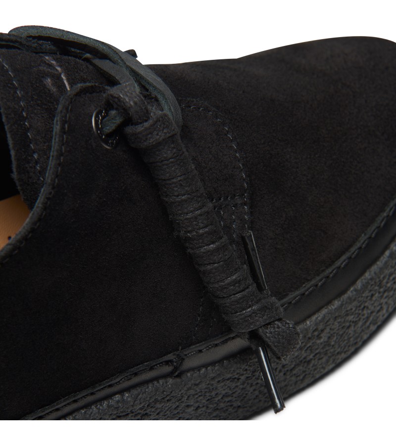 Clarks - Clarkwood Low Black Suede