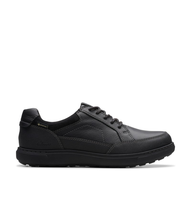 Clarks - Mapstone Lo GTX Black Leather