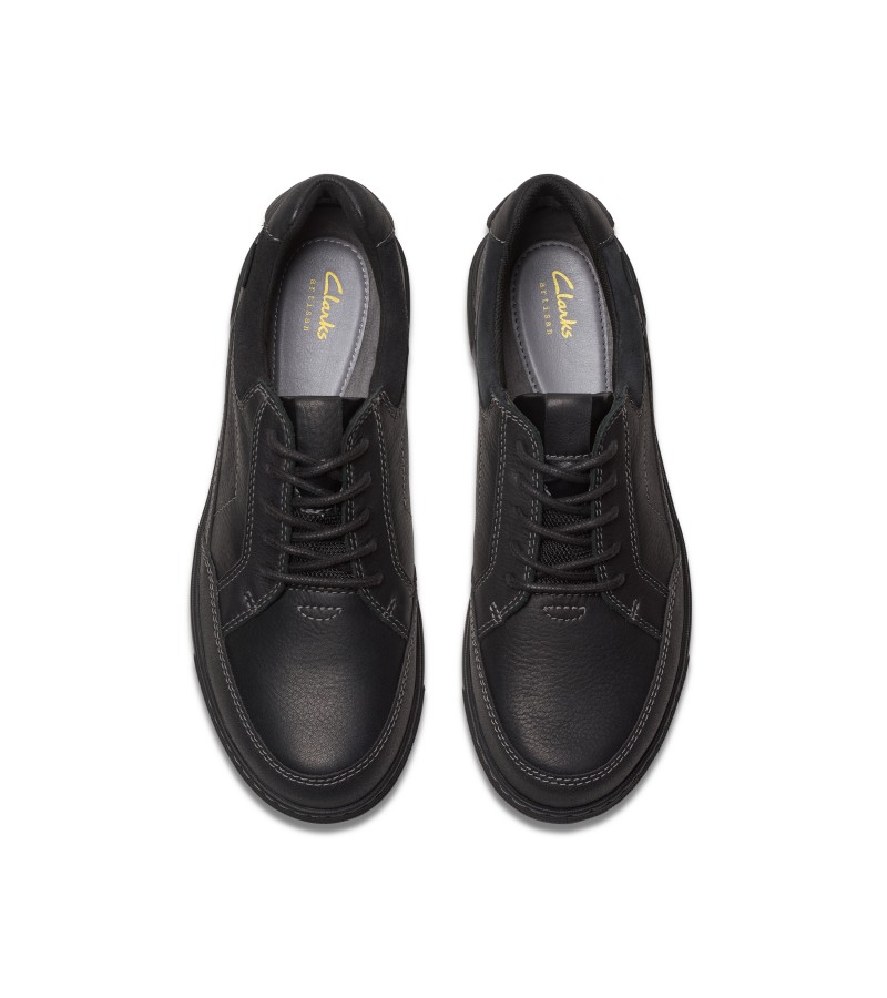 Clarks - Mapstone Lo GTX Black Leather