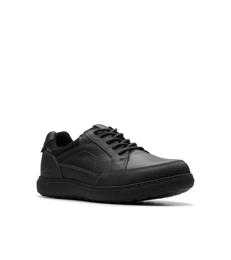 Clarks - Mapstone Lo GTX Black Leather