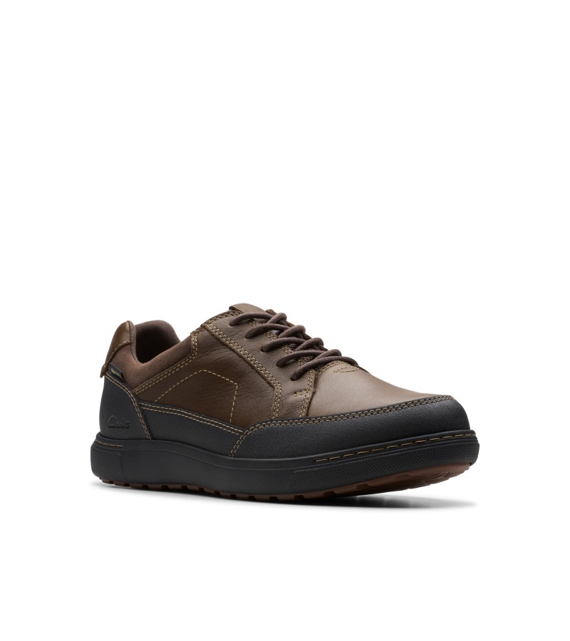 Clarks - Mapstone Lo GTX Dark Brown Leather