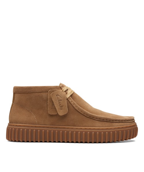 Clarks - Torhill Hi Dark Sand Suede Clarks - Torhill Hi Dark Sand Suede