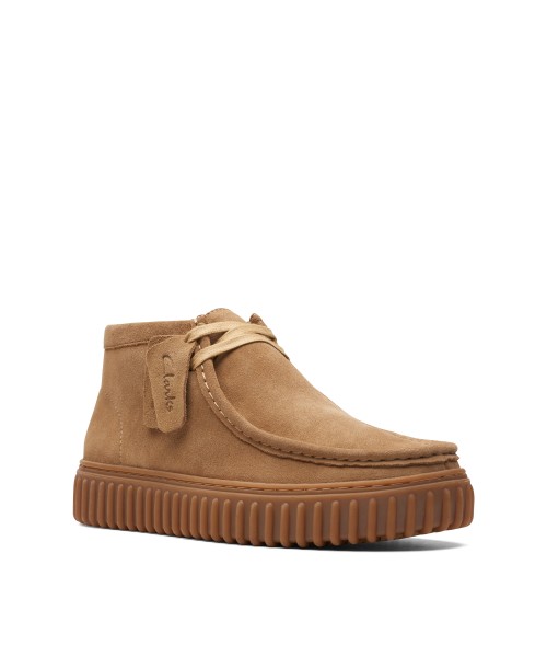 Clarks - Torhill Hi Dark Sand Suede Clarks - Torhill Hi Dark Sand Suede