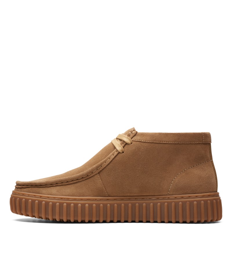 Clarks - Torhill Hi Dark Sand Suede Clarks - Torhill Hi Dark Sand Suede