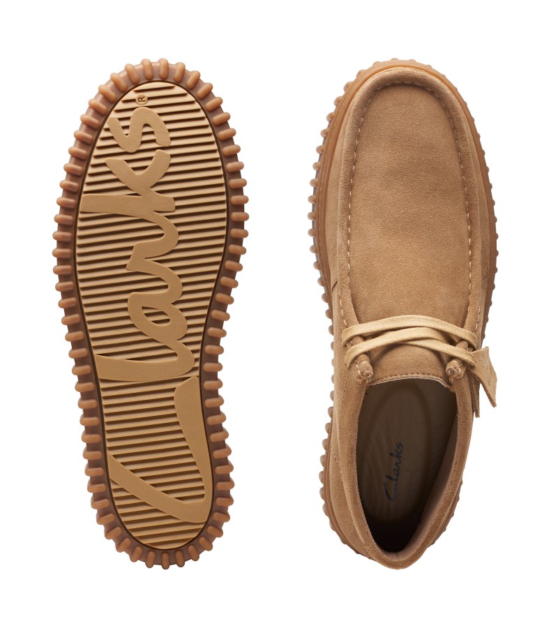 Clarks - Torhill Hi Dark Sand Suede Clarks - Torhill Hi Dark Sand Suede