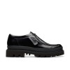 Clarks - Badell Seam Black Hi Shine Leather