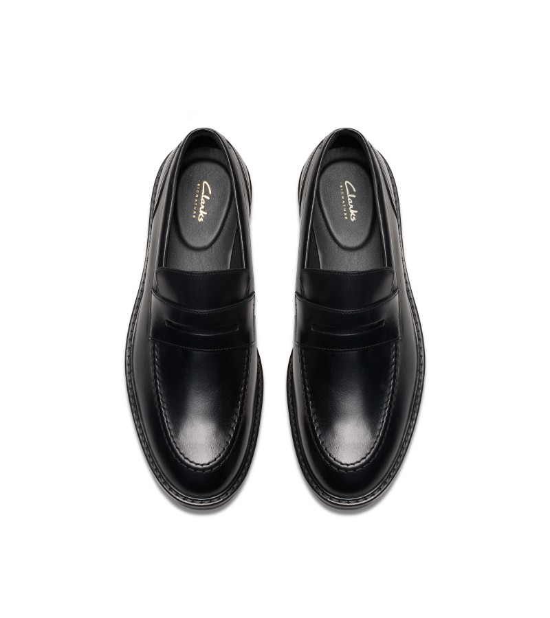 Clarks - Aldwin Step Black Leather