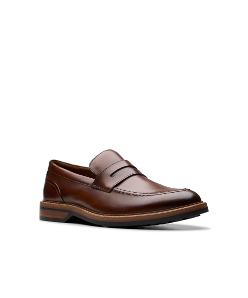 Clarks - Aldwin Step Mid Tan Leather Clarks - Aldwin Step Mid Tan Leather