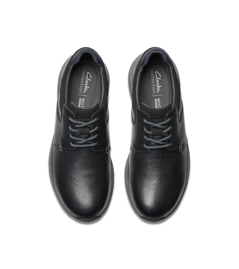 Clarks - Motion Trek PT Black Leather