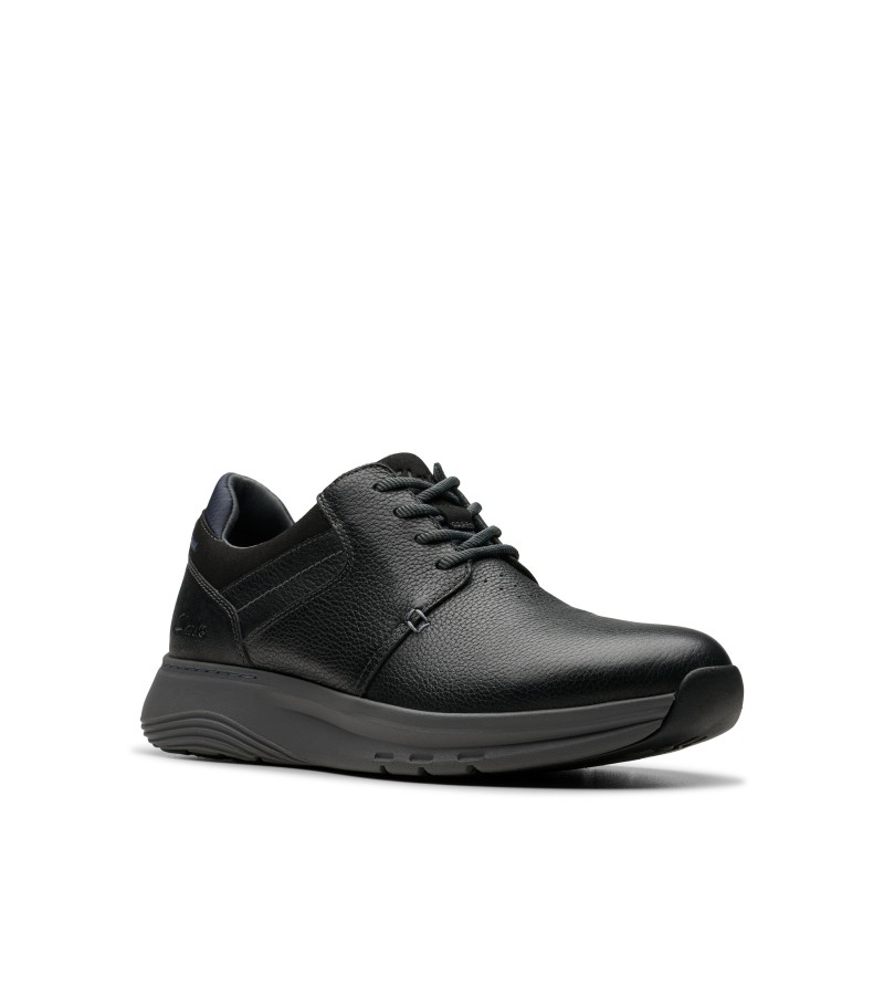 Clarks - Motion Trek PT Black Leather