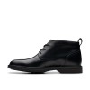 Clarks - Aldwin Chukka Black Leather Clarks - Aldwin Chukka Black Leather