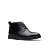 Clarks - Aldwin Chukka Black Leather Clarks - Aldwin Chukka Black Leather