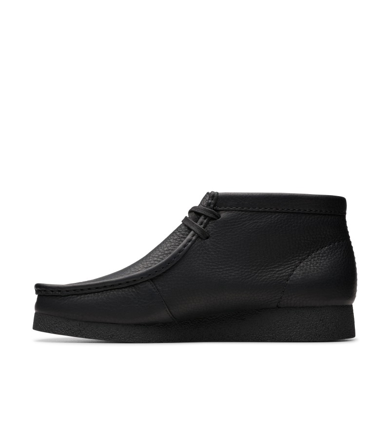 Clarks - WallabeeEVOBt Black Leather Clarks - WallabeeEVOBt Black Leather