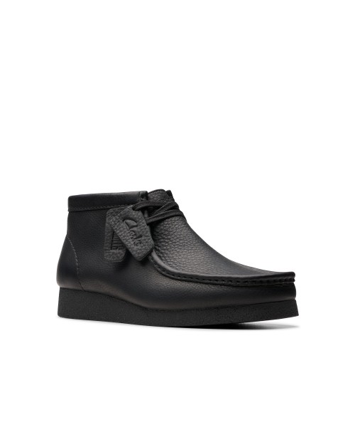 Clarks - WallabeeEVOBt Black Leather Clarks - WallabeeEVOBt Black Leather