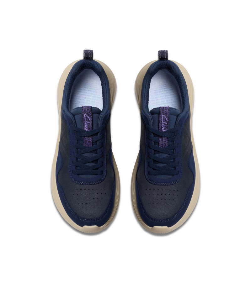 Clarks - Lt360 Lace Navy Nubuck