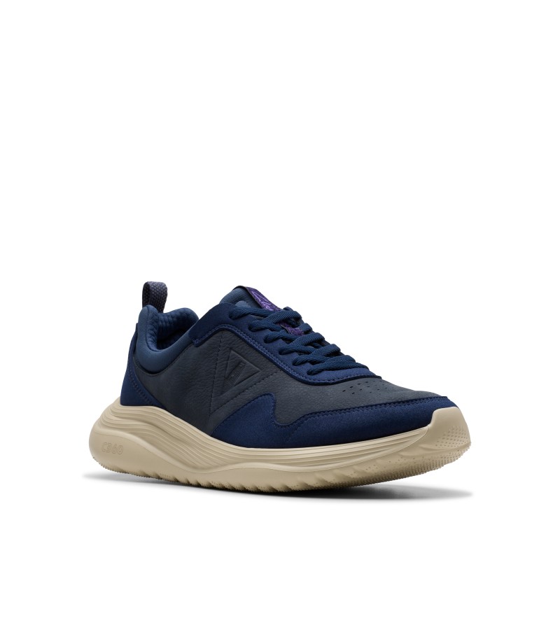 Clarks - Lt360 Lace Navy Nubuck