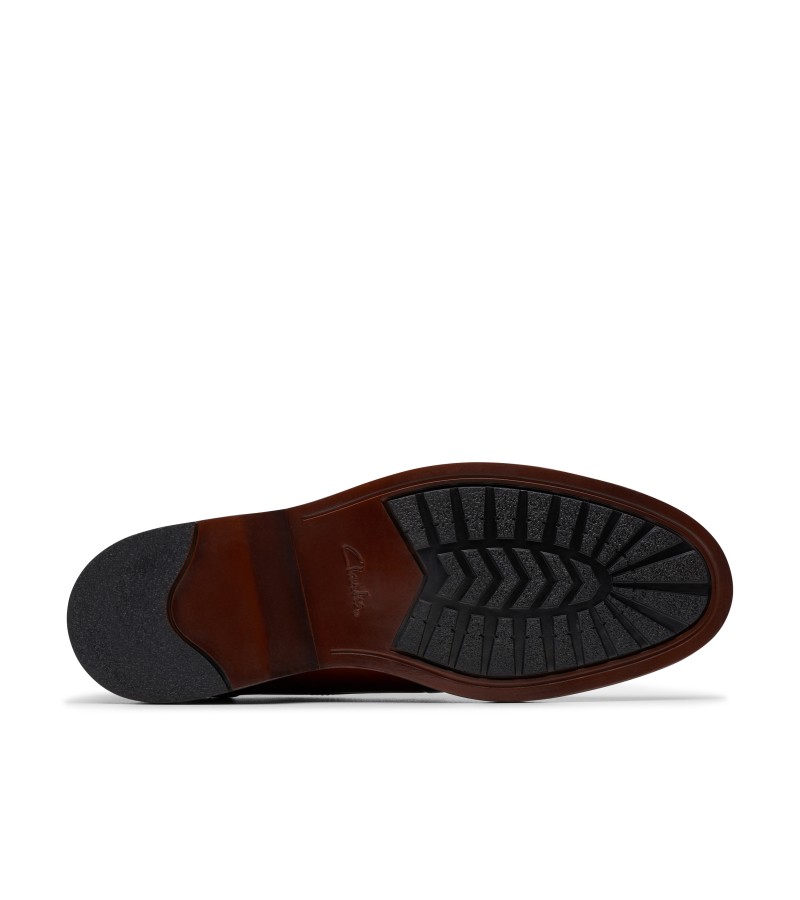 Clarks - Aldwin Lace Tan Leather
