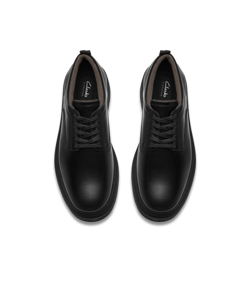 Clarks - Badbury Lace Black Leather Clarks - Badbury Lace Black Leather