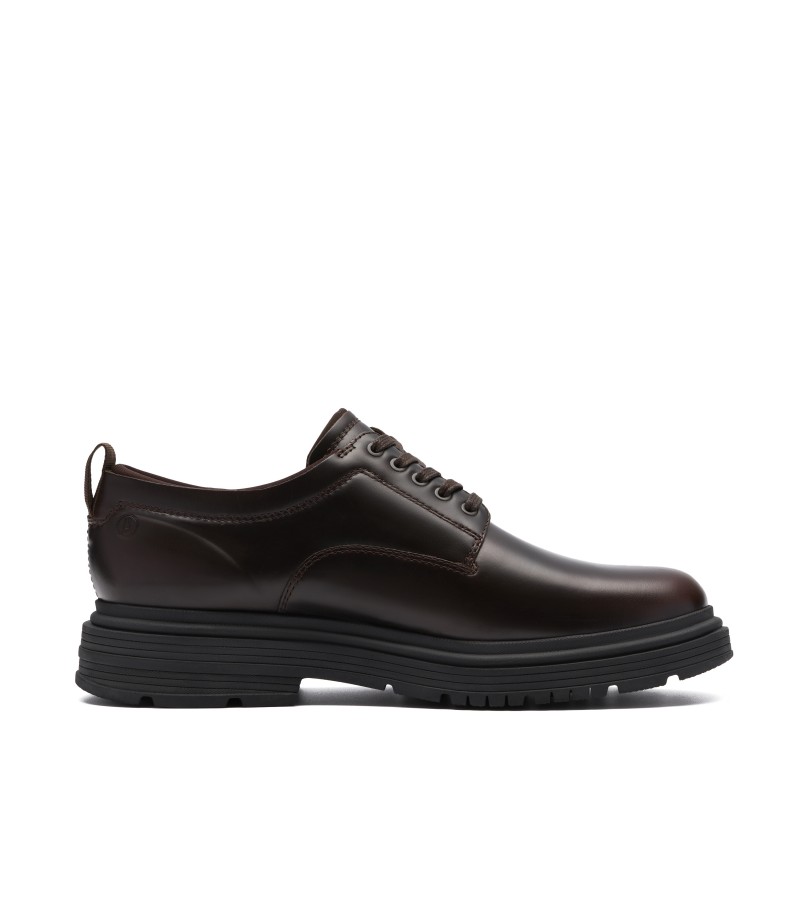Clarks - Badbury Lace Dark Brown Leather