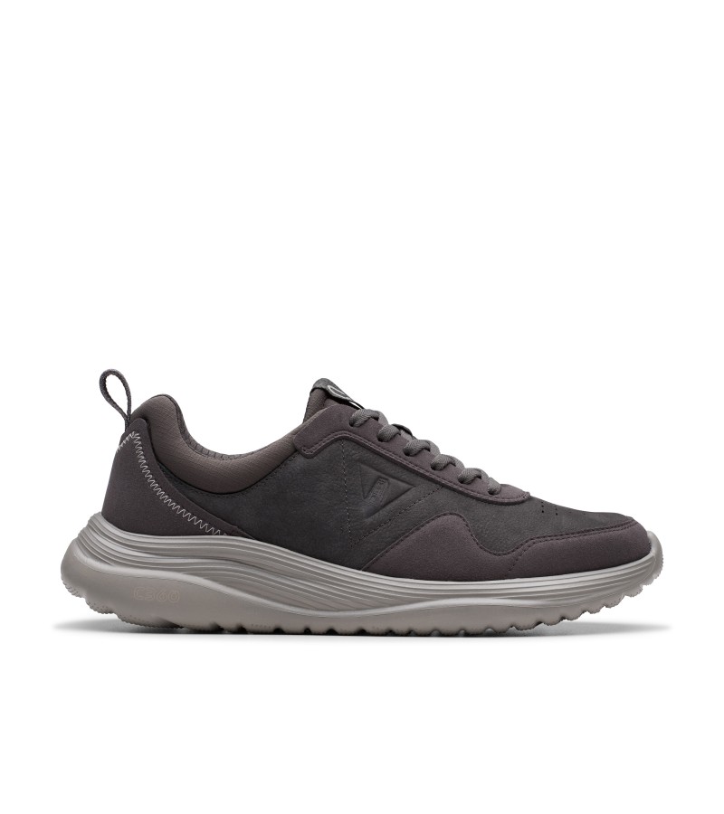 Clarks - Lt360 Lace Dark Grey Nubuck