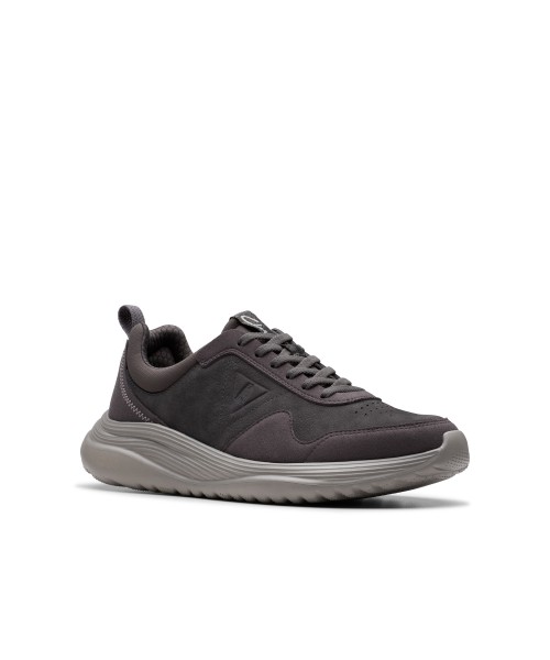 Clarks - Lt360 Lace Dark Grey Nubuck Clarks - Lt360 Lace Dark Grey Nubuck