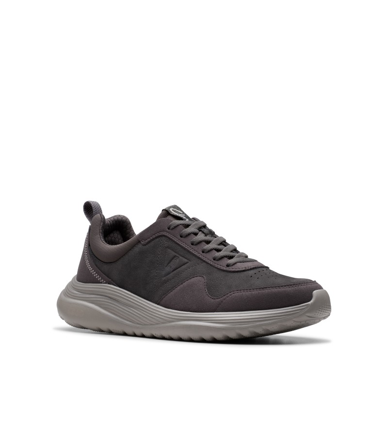 Clarks - Lt360 Lace Dark Grey Nubuck