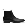 Clarks - Paulton Easy Black Leather Clarks - Paulton Easy Black Leather
