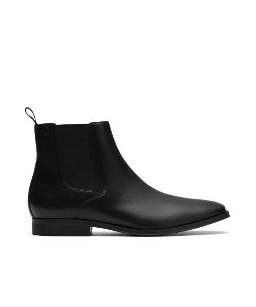 Clarks - Paulton Easy Black Leather Clarks - Paulton Easy Black Leather