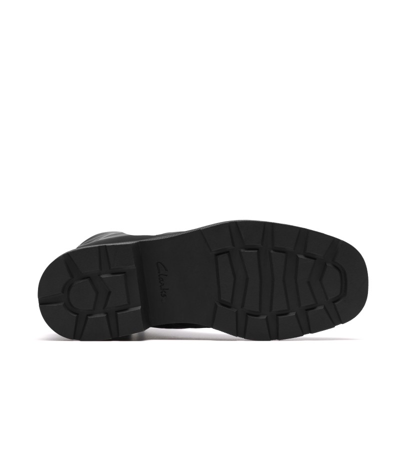 Clarks - Paulton Easy Black Leather Clarks - Paulton Easy Black Leather