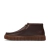 Clarks - Torhill Hi Dark Brown Leather Clarks - Torhill Hi Dark Brown Leather
