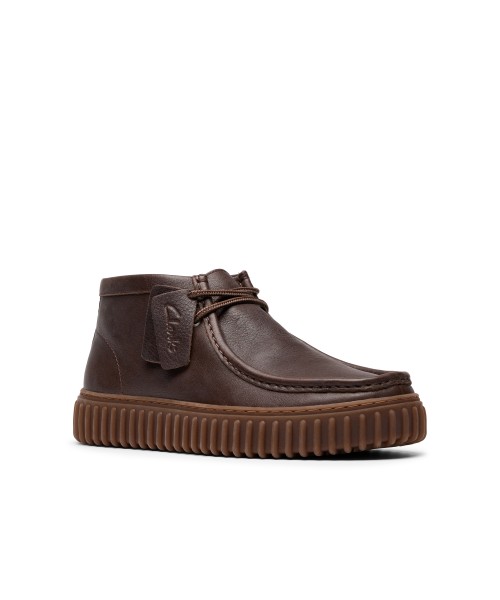 Clarks - Torhill Hi Dark Brown Leather Clarks - Torhill Hi Dark Brown Leather