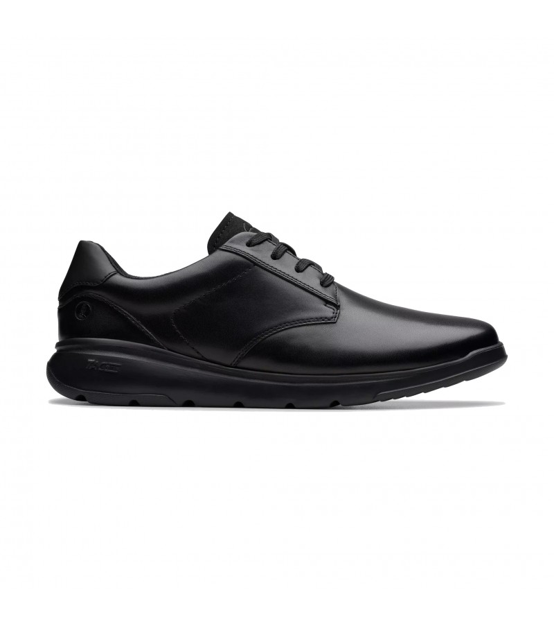 Clarks - Lifton Lace Black Leather Clarks - Lifton Lace Black Leather