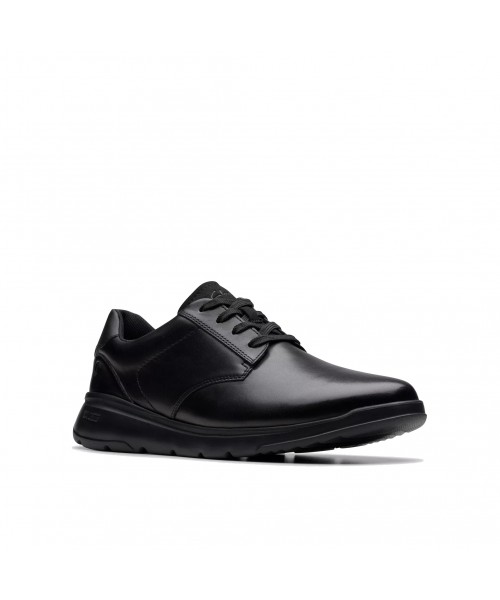 Clarks - Lifton Lace Black Leather Clarks - Lifton Lace Black Leather