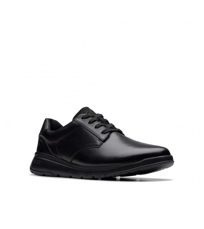 Clarks - Lifton Lace Black Leather Clarks - Lifton Lace Black Leather