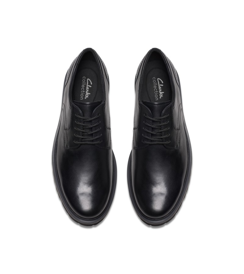 Clarks - Berwick Lace Black Leather