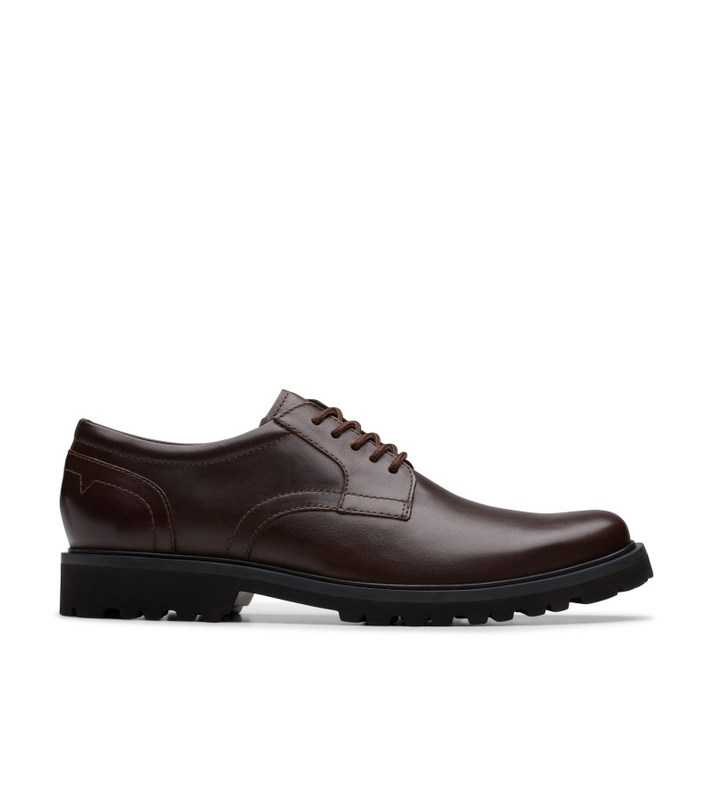 Clarks - Berwick Lace Brown Leather Clarks - Berwick Lace Brown Leather