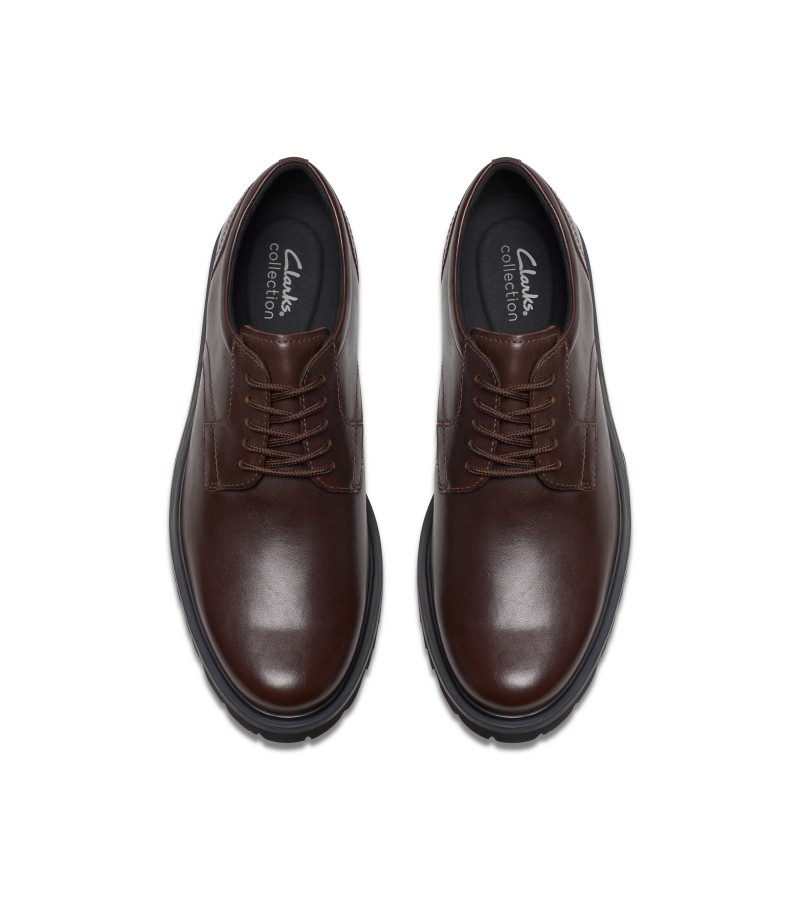 Clarks - Berwick Lace Brown Leather Clarks - Berwick Lace Brown Leather