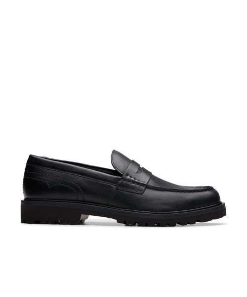 Clarks - Berwick Lo Black Leather Clarks - Berwick Lo Black Leather