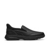 Clarks - Craftwell Step Black Tumbed Leather Clarks - Craftwell Step Black Tumbed Leather