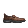 Clarks - Craftwell Step Brown Tumbed Leather