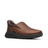 Clarks - Craftwell Step Brown Tumbed Leather