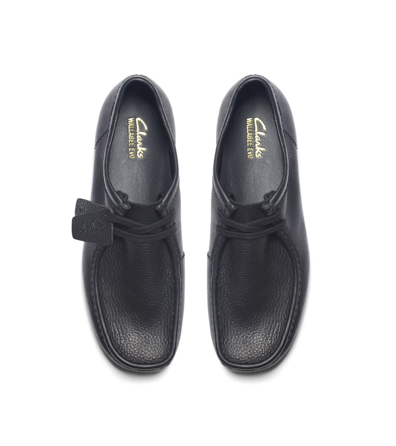 Clarks - WallabeeEVO BLack Leather