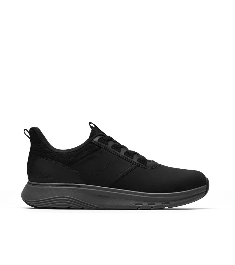 Clarks - Motion Trek LX Black Leather