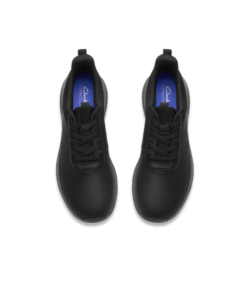 Clarks - Motion Trek LX Black Leather