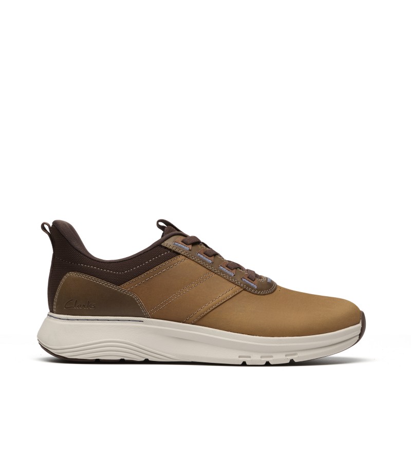 Clarks - Motion Trek LX Dark Tan Leather