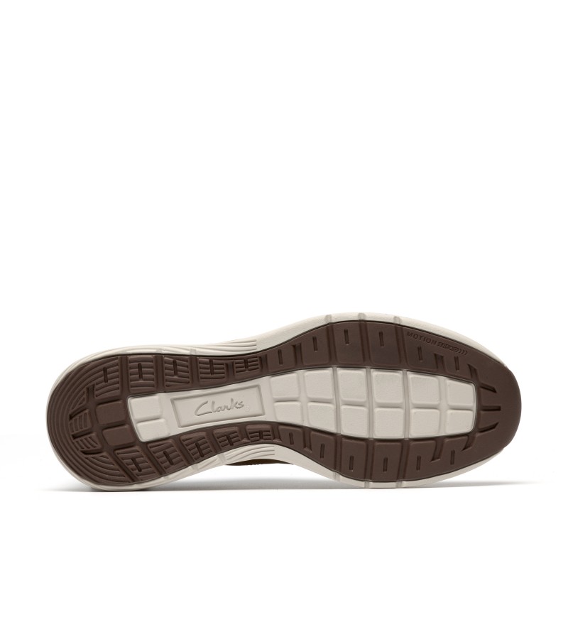 Clarks - Motion Trek LX Dark Tan Leather