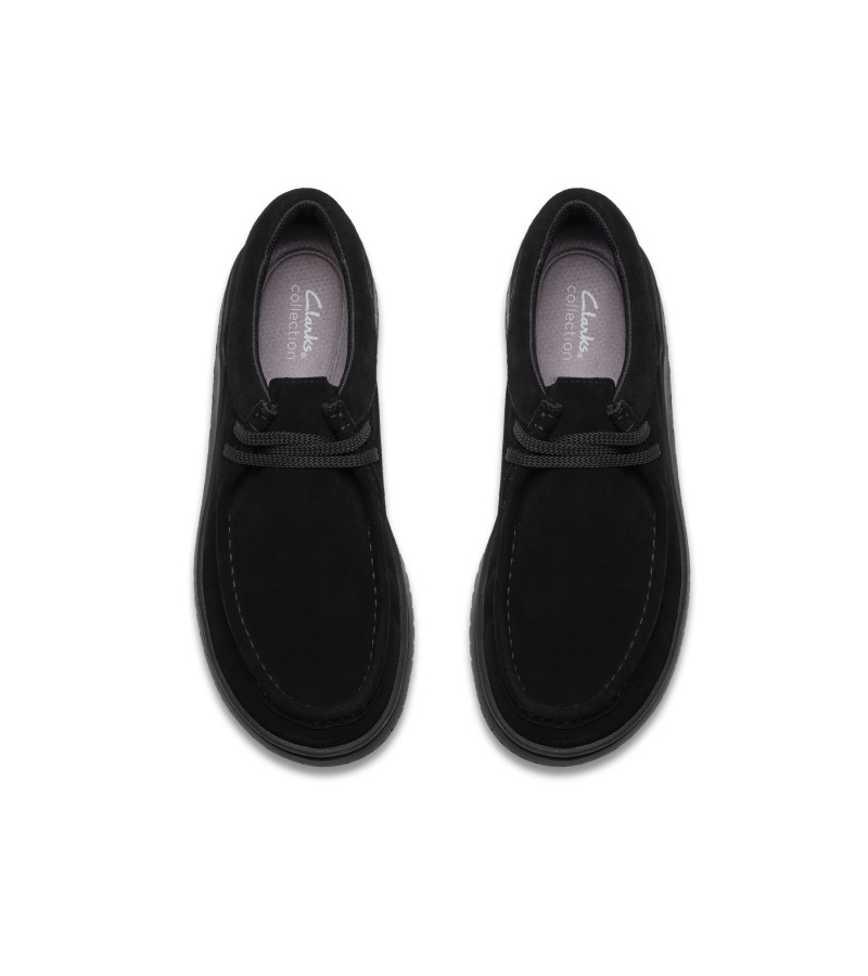 Clarks - RelaxLite Low Black Suede Clarks - RelaxLite Low Black Suede