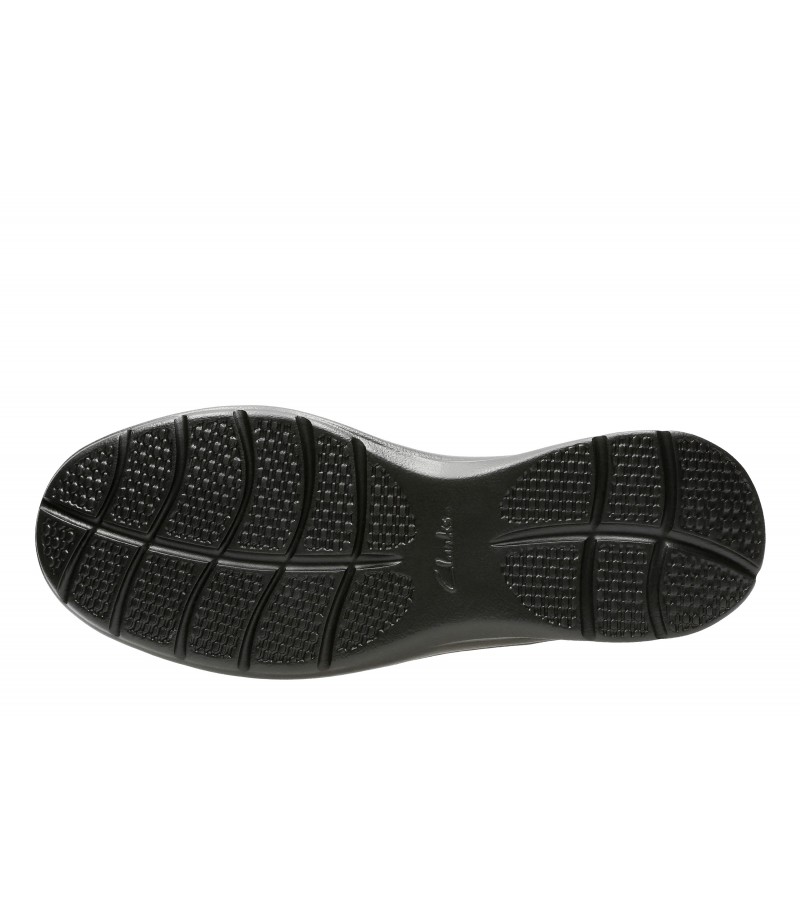 Clarks - Cotrell Free Black Oily Leather Clarks - Cotrell Free Black Oily Leather